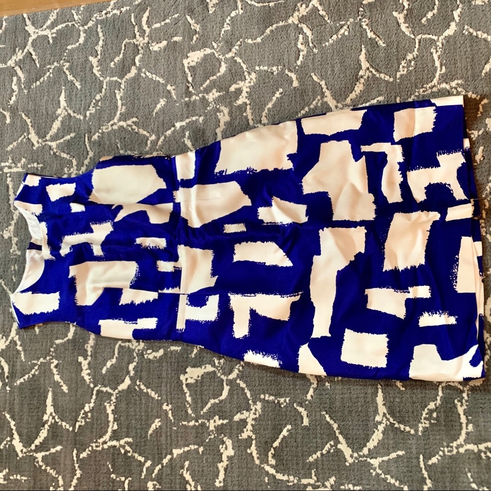 Blue and white Kate Spade dress